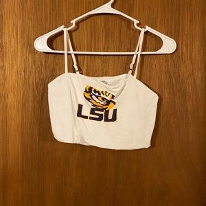 Lsu crop top never worn